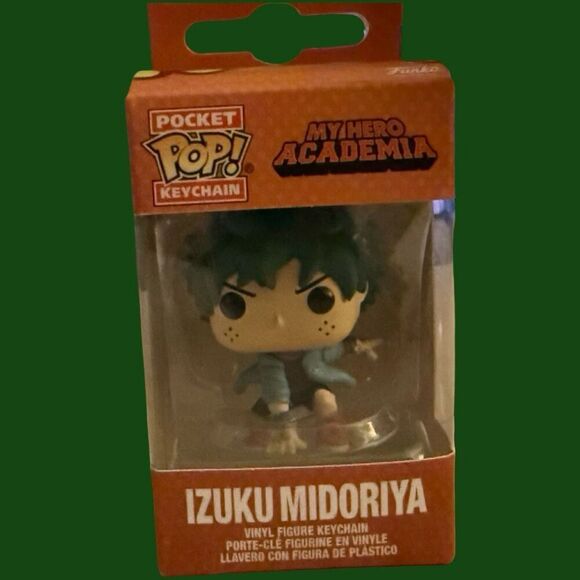 Funko My Hero Academia Pocket Pop Deku Vinyl Figure Keychain Toys A10 Sealed - Picture 1 of 6